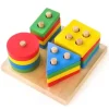 Kather shap,Wooden shap,Pe-schooling toys